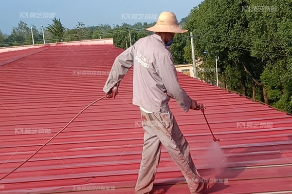 彩鋼瓦工業廠房應用水性涂料